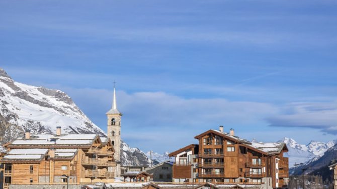 New ski properties in the French Alpine resort of Tignes