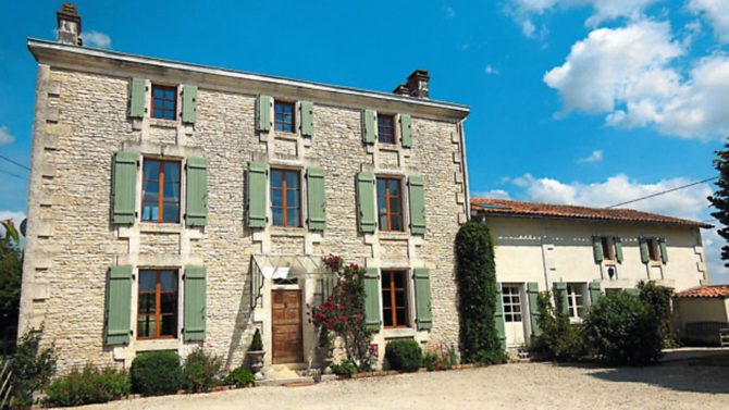 A traditional country home in Charente