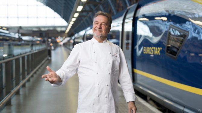 Eurostar goes vegetarian with Raymond Blanc
