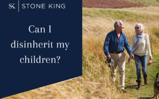 Can I disinherit my children?