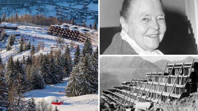 Charlotte Perriand designer of French ski resort Les Arcs - Complete France