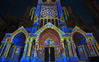 Breathtaking pictures of the Chartres en Lumières