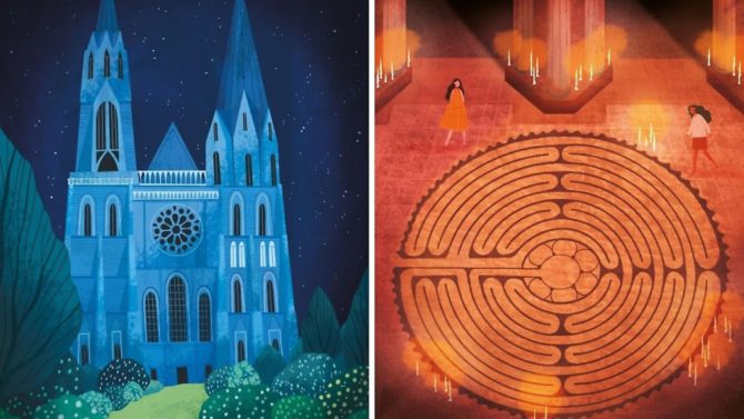 Mystical Places: Exploring Chartres Labyrinth in France