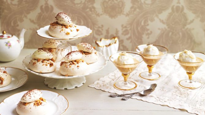 Recipe: Coffee and hazelnut meringues by Eric Lanlard