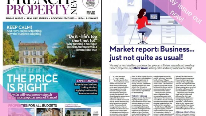 How to know how much land you need…and 7 other things we learnt in the May issue of French Property News, out now!