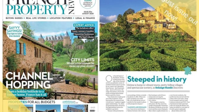 Why living next to a cemetery can have some advantages…and seven other things we learnt in the August issue of French Property News, out now!