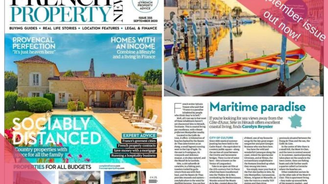 How business owners in France are adapting to a new way of life…and seven other things we learnt in the September issue of French Property News
