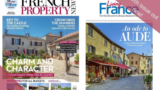 How much money you can expect to make from your gîte in France…and 10 other things we learnt in the March issue of French Property News (plus Living France!)