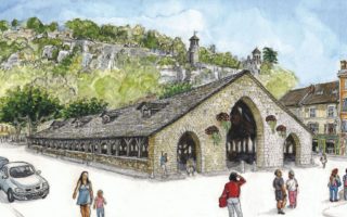 Meet the British artist whose images of French life have won him fans on both sides of the Channel