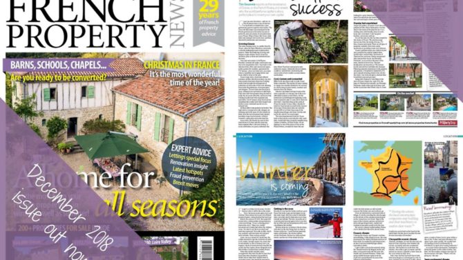 8 things we found out in the December 2018 issue of French Property News