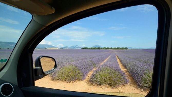 Getting around France by car