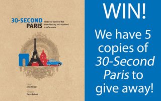 Win! A copy of the book 30-Second Paris