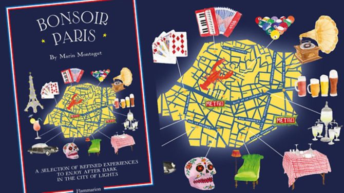 Win! A copy of the map guide, Bonsoir Paris