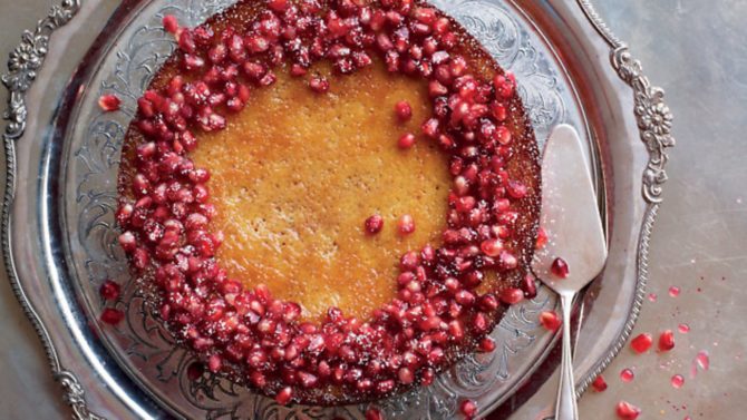 Recipe: Eric Lanlard’s pomegranate cake