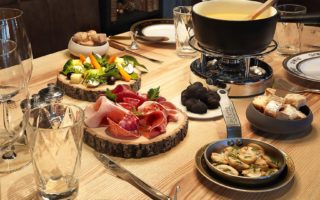 Fancy fondue is back on the menu in the French Alps