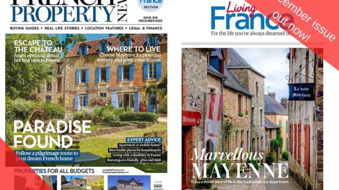 How to snag yourself some secondhand bargains in France…and 10 other things we learnt in the December issue of French Property News (plus Living France!)