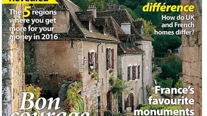 January 2016 issue of French Property News out now!
