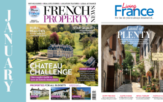 Chateaux, Chanel and Chefs: The January 2022 issue of French Property News (plus Living France) is out now!