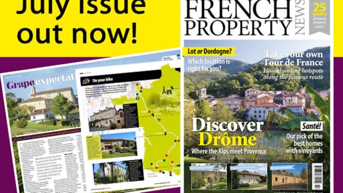 July 2016 issue of French Property News out now!