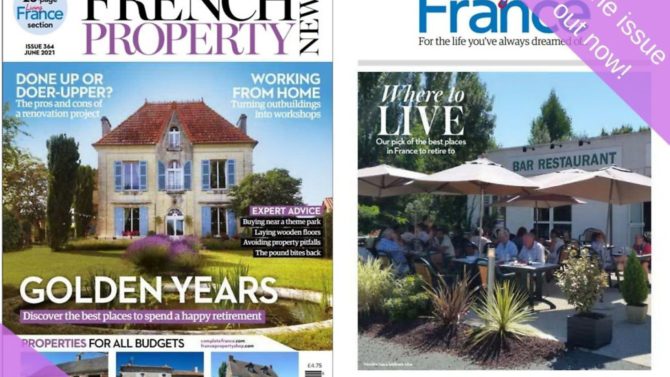 The best places in France for a happy retirement…and 10 other things we learnt in the June issue of French Property News (plus Living France)!