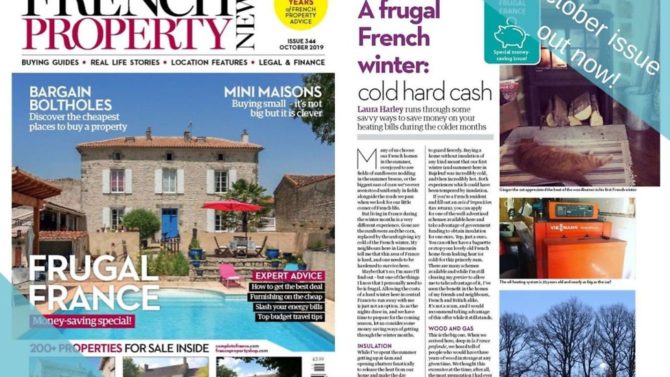How to live off-grid in France…and 7 other things we learnt in the October issue of French Property News: a Frugal France special!