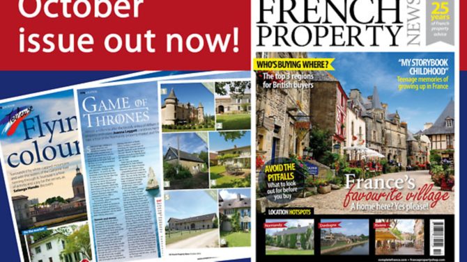 October 2016 issue of French Property News out now!