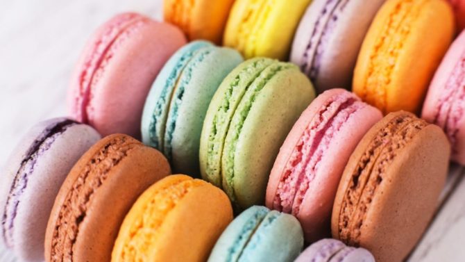 Macarons are the most Instagrammed European food
