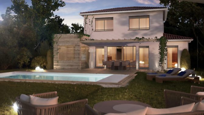 New luxury villas close to the beach & golf course with optional rental income