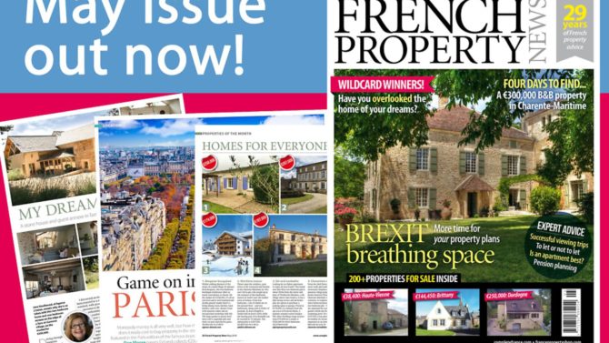 13 reasons to buy the May 2018 issue of French Property News