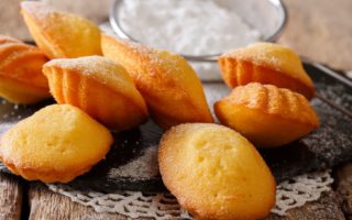 How were madeleines first created?