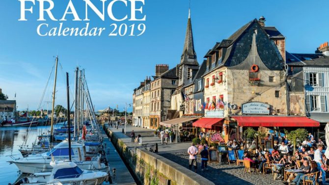 Take a journey through France with this sneak peek of the FRANCE Calendar 2019
