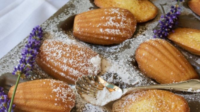 Recipe: Honey and Lavender Madeleines