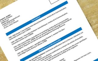How to write a great French CV