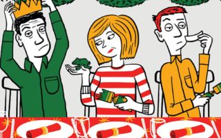 Ian Moore: bringing British traditions to a French Christmas