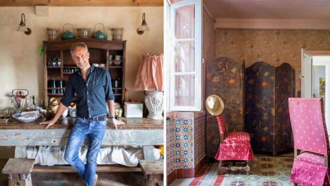 At home with the interior designer restyling French properties via Zoom