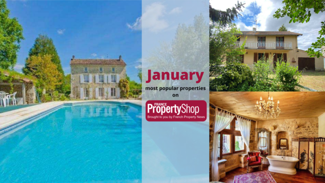 French Property: The most popular houses for sale in January 2022