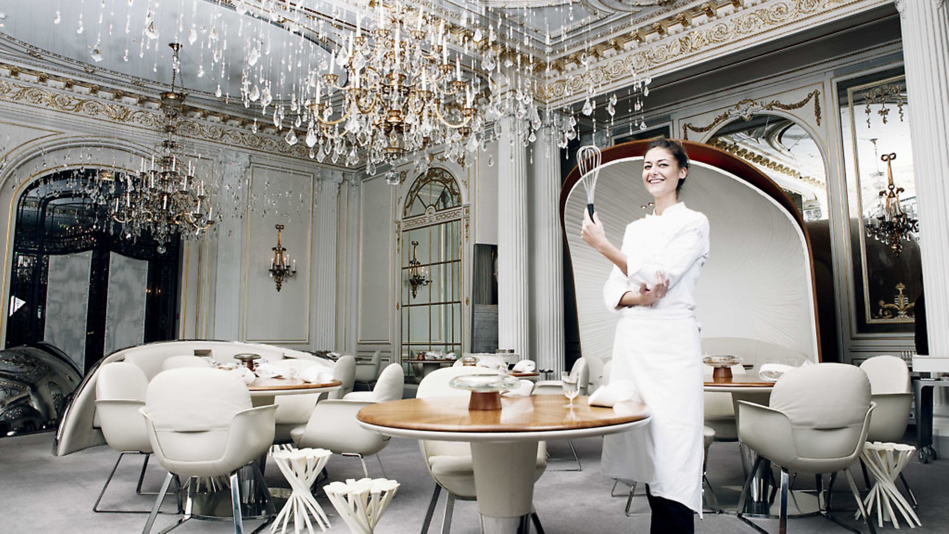French chef from Alain Ducasse au Plaza Athénée in Paris crowned World