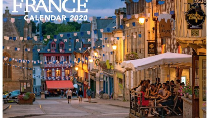 Take a magical journey through France with the FRANCE Calendar 2020