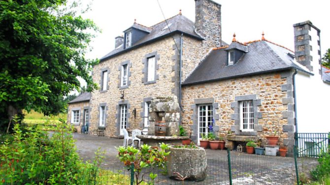 Traditional house in Brittany