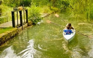 Families enjoy wild adventures at renovated riverside mill in France