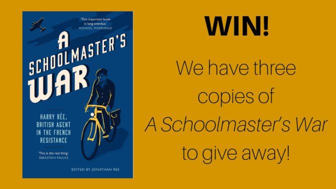 Win! A copy of A Schoolmaster’s War