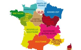 The 13 regions of metropolitan France: their cheapest and most expensive departments