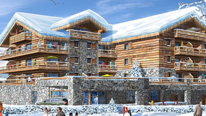 New look for new Alpine development in Les Deux Alpes