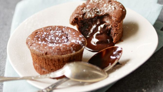 Recipe: Molten Chocolate Cakes