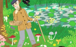 Karen Wheeler goes mushroom picking