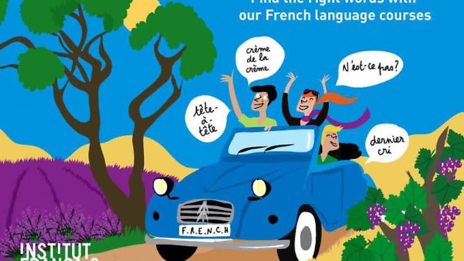 Learn French on the new practical courses from the Institut Français