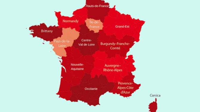 Discover France’s new regions and capitals