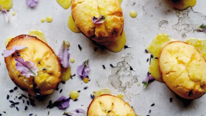 Recipe: Orange and Lavender Mini Cakes