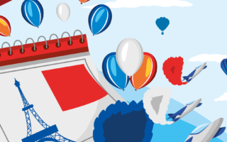 12 French proverbs for January to December