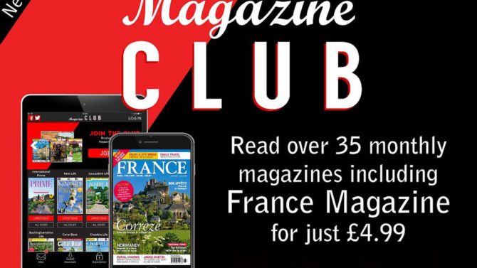 Unlimited access to France Magazine and 35 others with Magazine Club